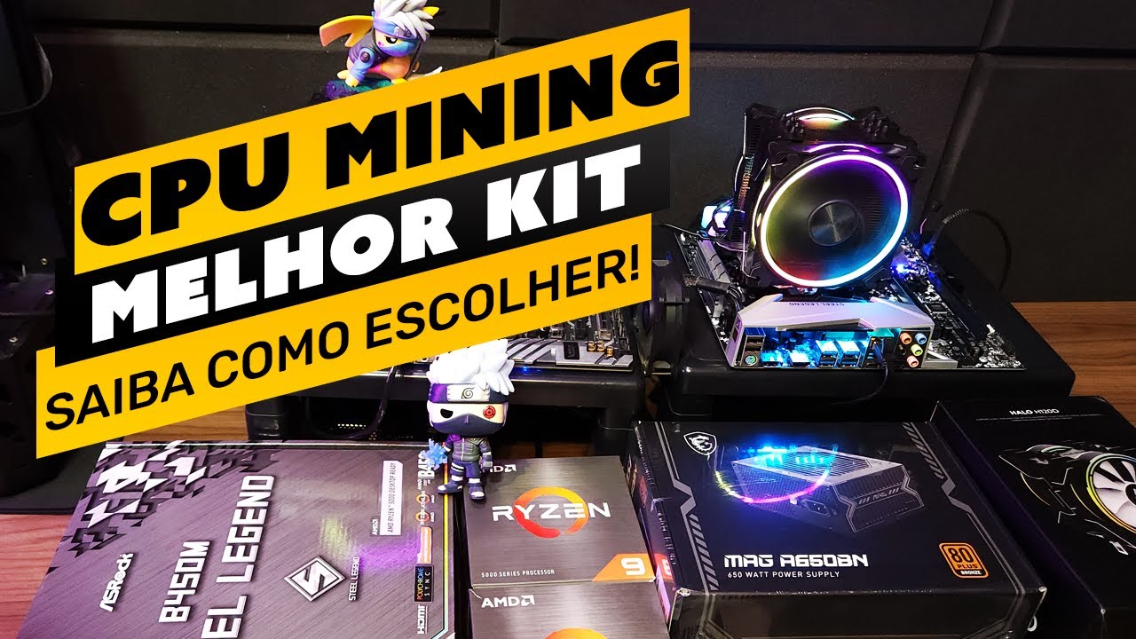 ⛏️💰 QUAL O MELHOR KIT PARA MINERAÇÃO COM CPU  -  MELHOR CUSTO X BENEFÍCIO - CPU MINING