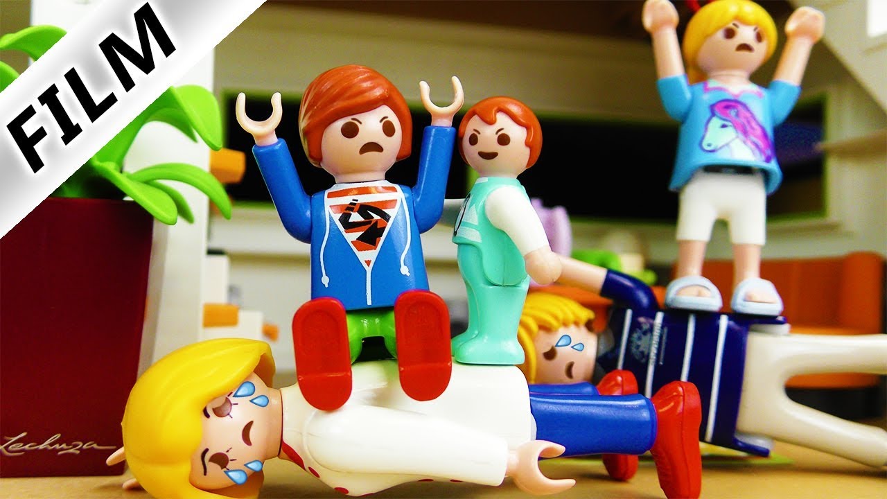 Playmobil Film Deutsch - GEGEN DIE ELTERN! STREIT MIT MAMA + PAPA - KINDER vs ELTERN - Familie Vogel