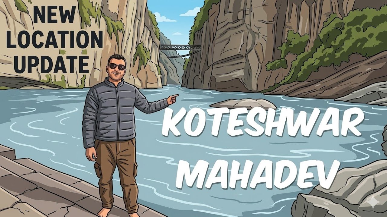 गजब की लोकेशन 🤩 हजारों साल पुराना Koteshwar Mahadev temple 🚩
