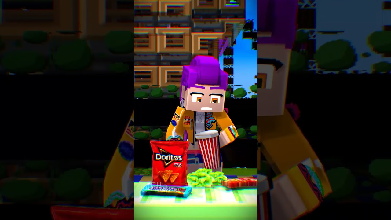 Sonic Banned only me from Chips?🤣 (Minecraft x Kpop Demon Hunters) #minecraft #kpopdemonhunters