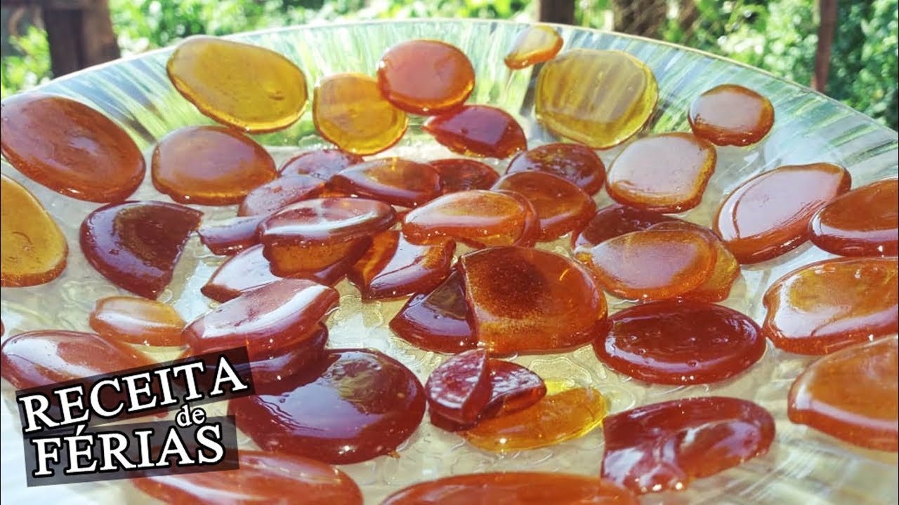 RECEITA ESPECIAL DE FÉRIAS:  Bala Caseira de Açúcar