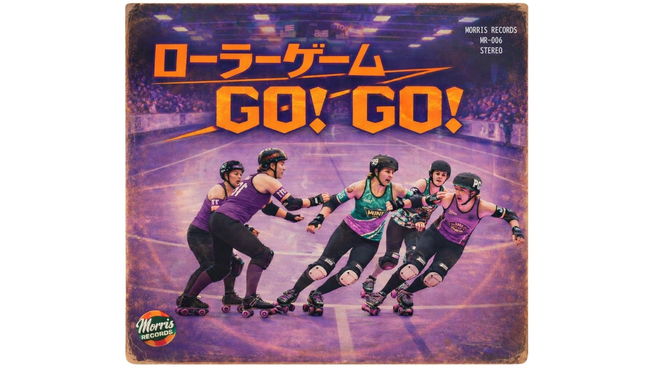 AI MUSIC『ローラーゲーム GO! GO!』｜80sニューウェイブで蘇る！