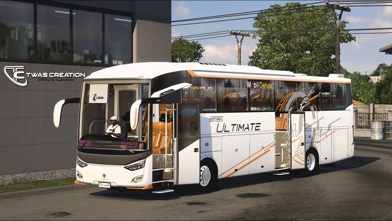 REVIEW UPDATE BUS SR3 LAKSANA BY TWAS CREATION, MOD YANG PILIHAN ACCNYA BANYAK