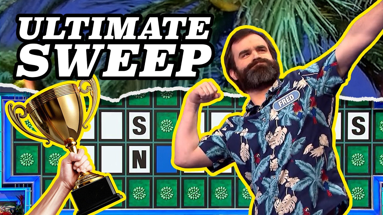 Wheel of Fortune Full Episode | Fred Fletcher-Jackson with the Clean Sweep!