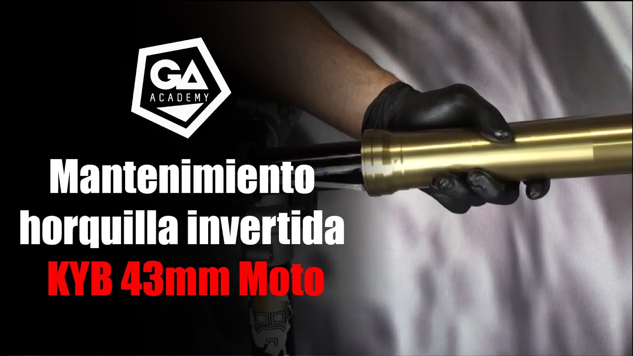 Mantenimiento básico horquilla invertida motocicleta 43mm