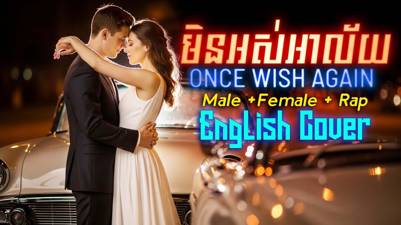 មិនអស់អាល័យ (Once Wish Again) English Cover - Sin Sisamouth Classic | Khmer Golden Era Song - Lyric