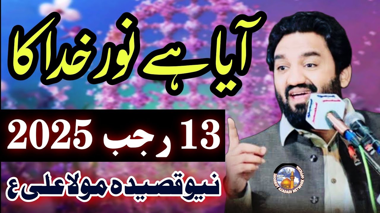 Ali Sa Piyar Ha / Zakir Malik Muntazir Mehdi / New Qasida Mola Ali Badshah ع 2025 Jashan