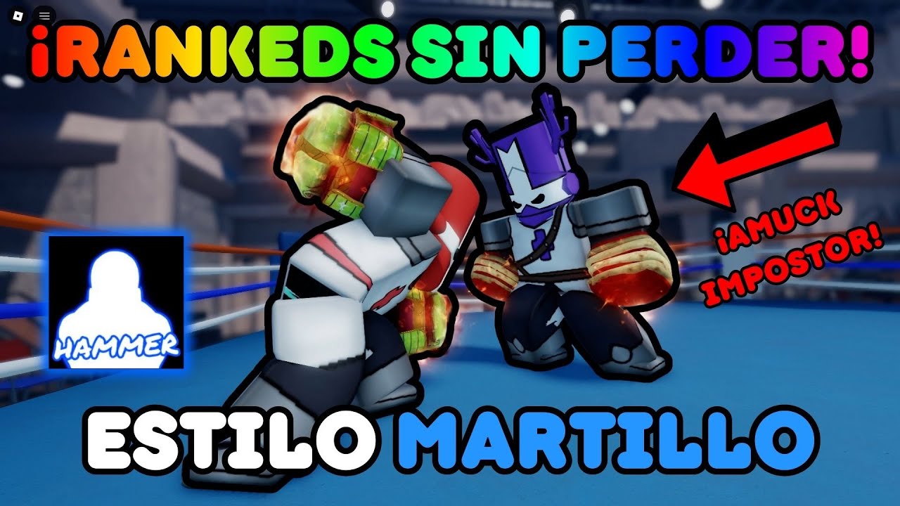 ¡ME ENCUENTRO CON UN IMPOSTOR EN RANKEDS! | Untitled Boxing Game