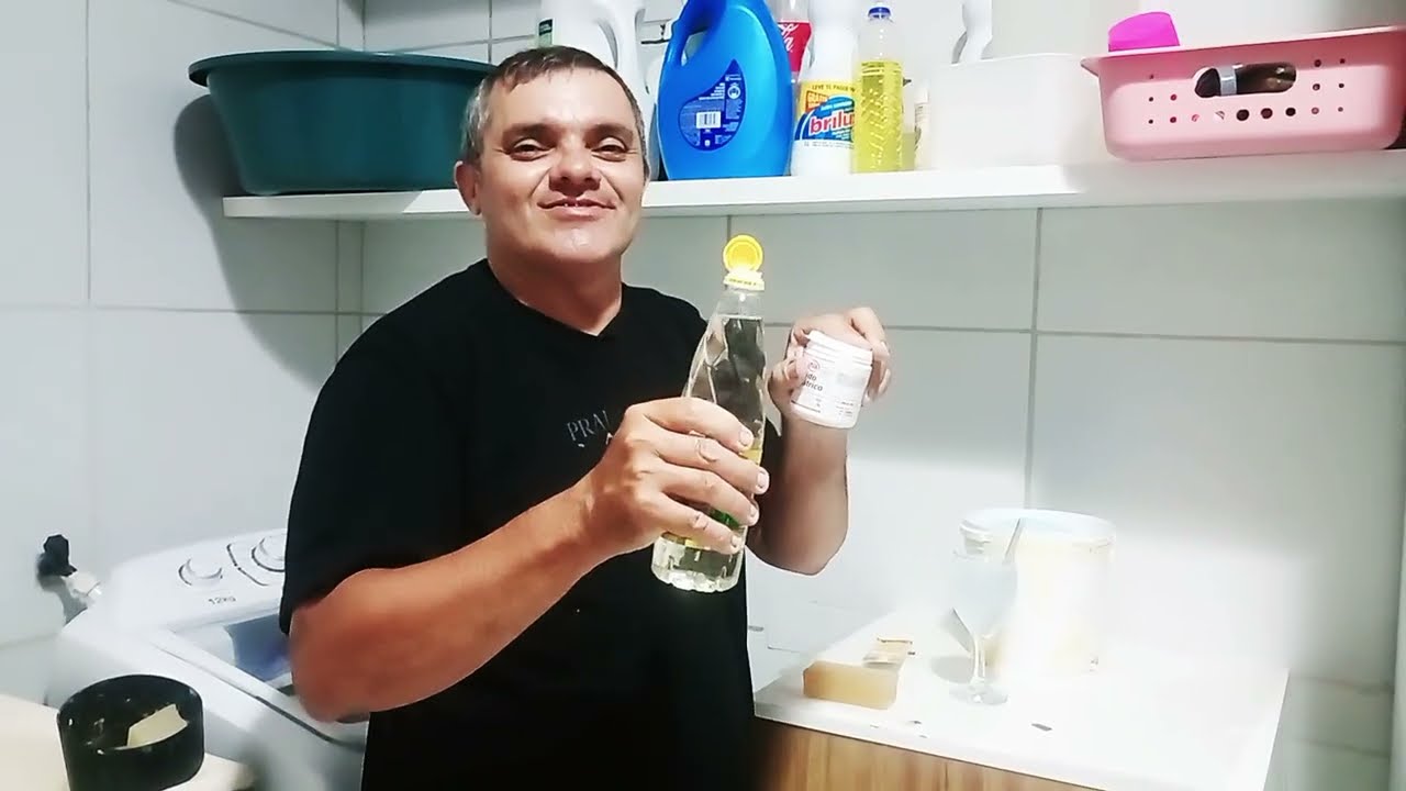 Vinagre abaixa o pH do sabão?