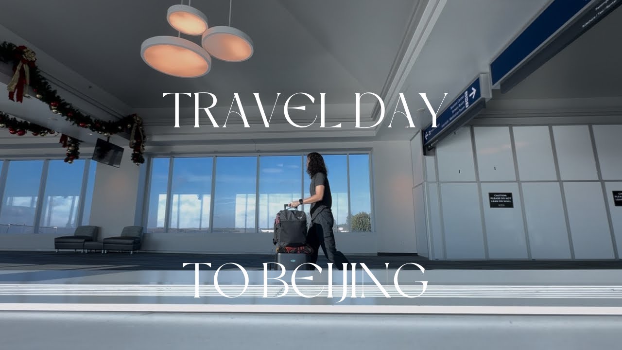 Fly Korean Air business class with me to Beijing! 