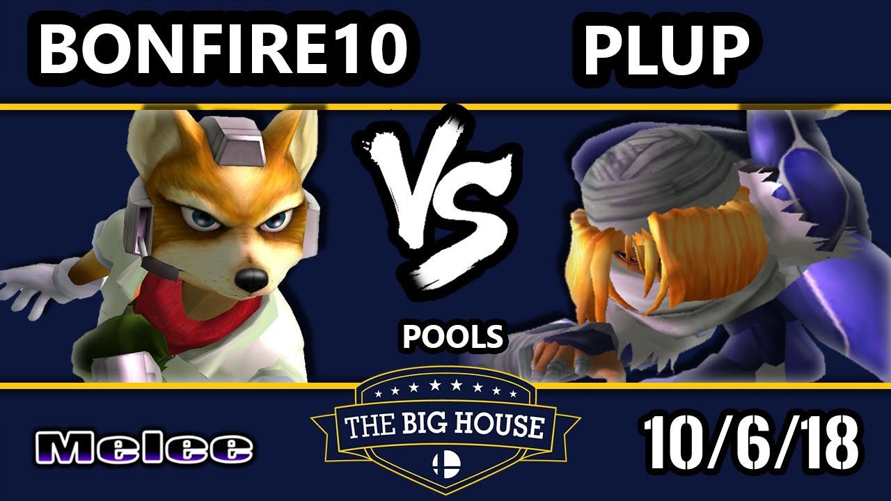 TBH8 SSBM - bonfire10 (Sheik) Vs. PG | Plup (Fox) - Smash Melee R2 Pools - L103 WR1