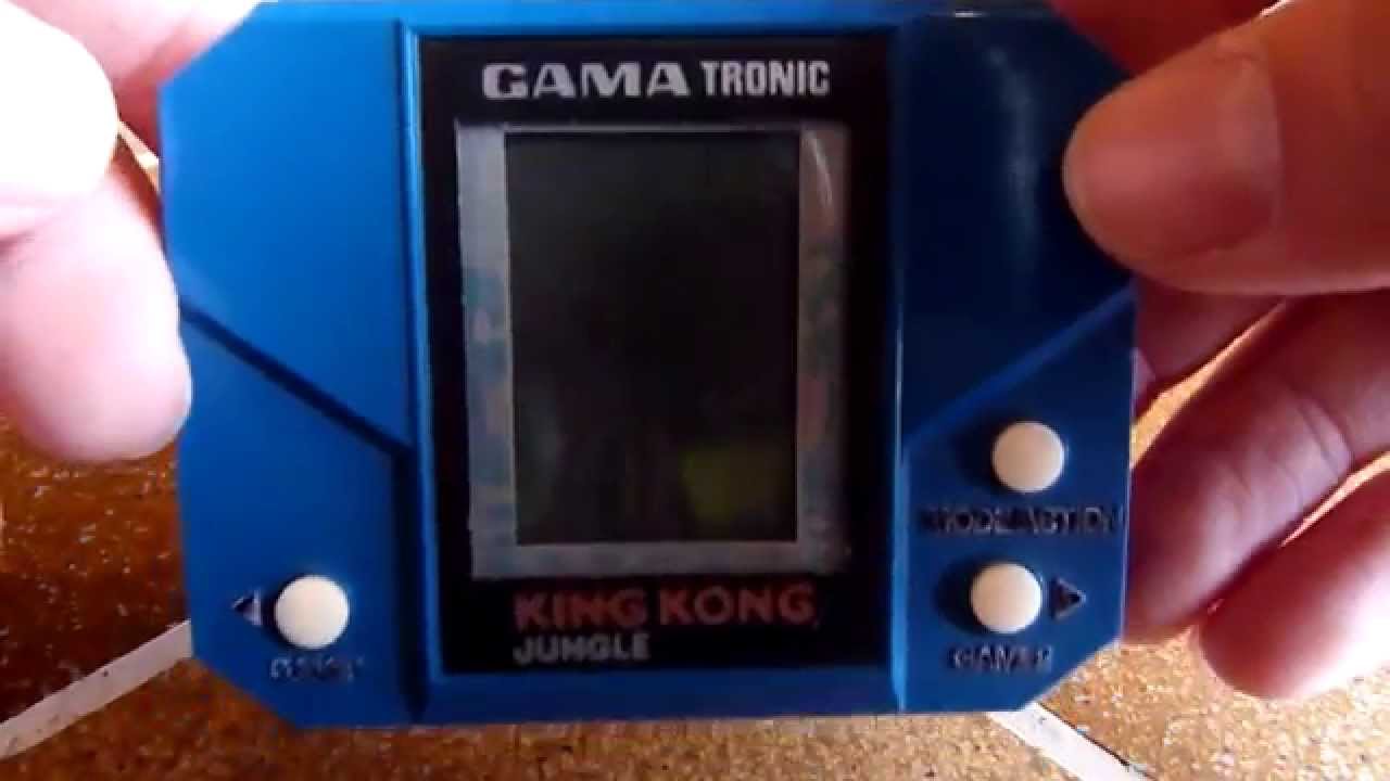 LCD Spiel Game - EPOCH GAMA TRONIC - KING KONG JUNGLE