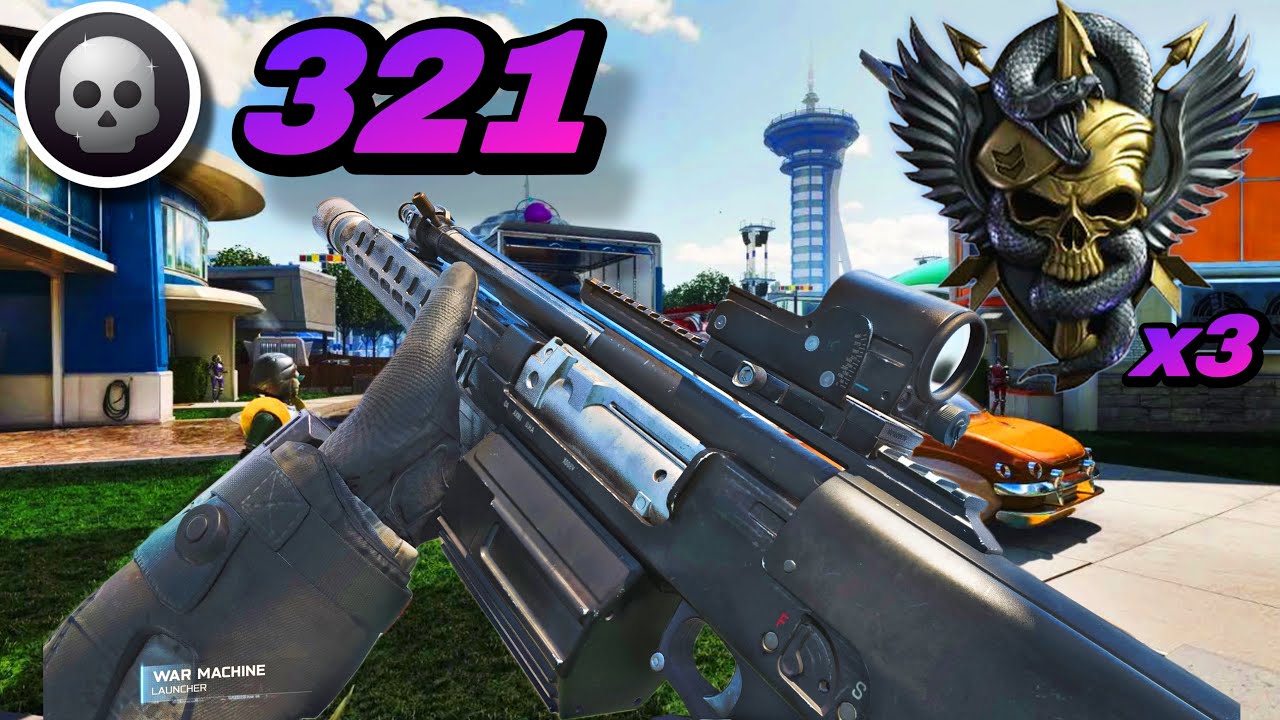 321 KILLS + 3 NUKES w/ WARMACHINE on NUKETOWN 😍 | Black Ops 7 Multiplayer Gameplay (No Commentary)