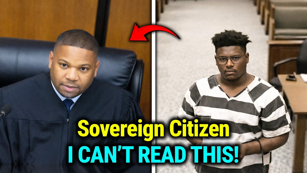 Sovereign Citizen Can’t Even Read His Own Script — Judge Has Zero Patience