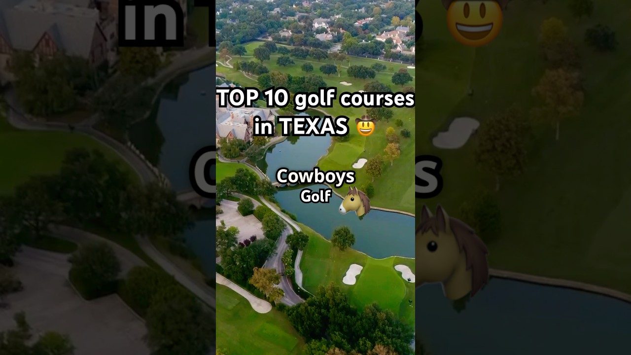 Top 10 #golf courses in #Texas #golfswing  #top10 #sports #nba #nfl #pga #livgolf #trump #trending