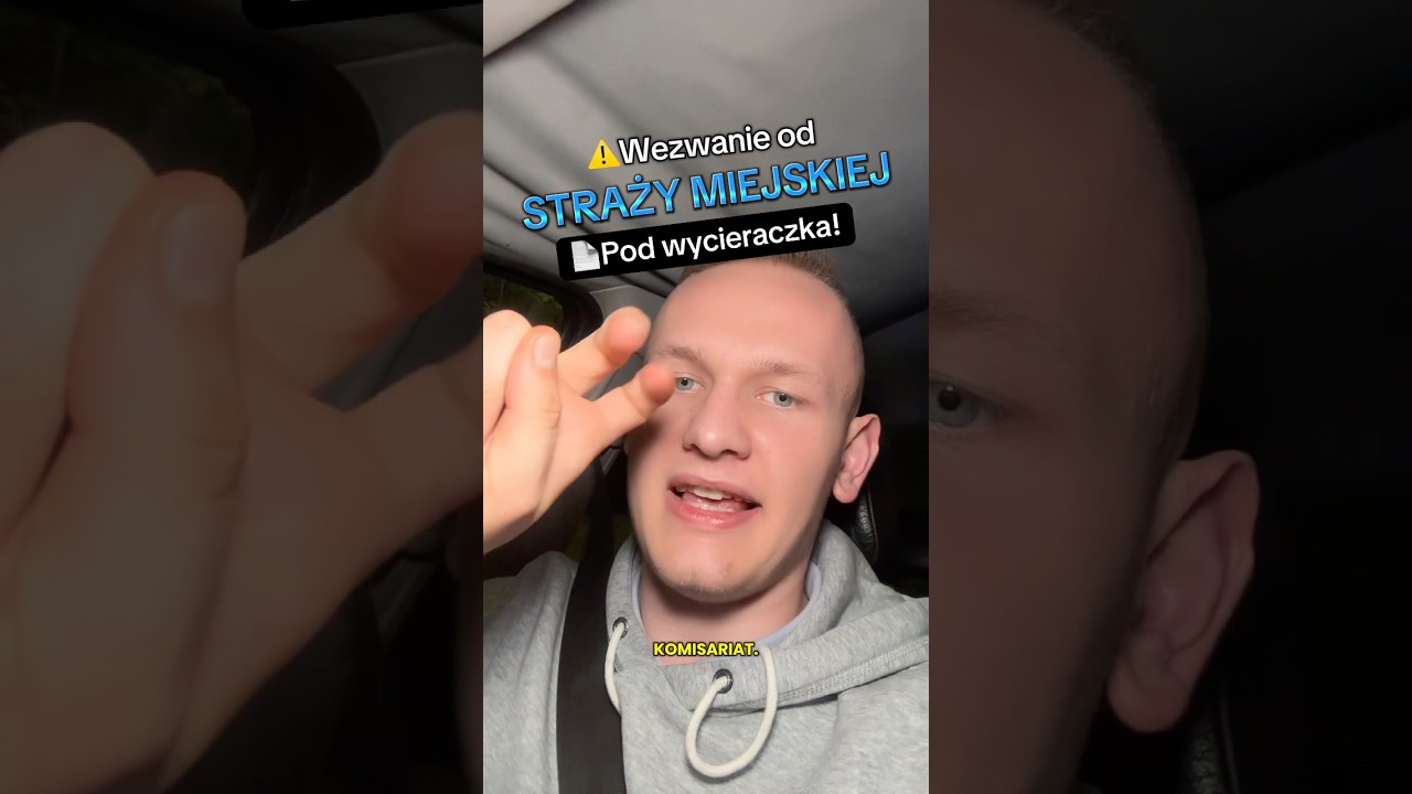 🤫Czy musisz płacić mandat od straży miejskiej? #strażmiejska #mandat #samoch&oacute;d #kierowca