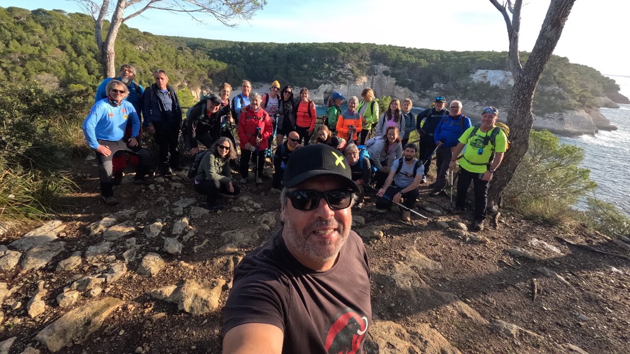 Cala Galdana, Barranc de Binigaus i cova dels Coloms i Migjorn Gran. Camí de Cavalls