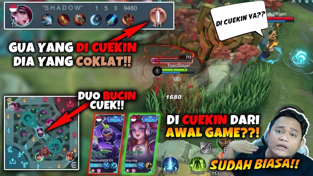 KETEMU DUO BUCIN + USER LESLEY EGOIS EPIC ABADI !!!