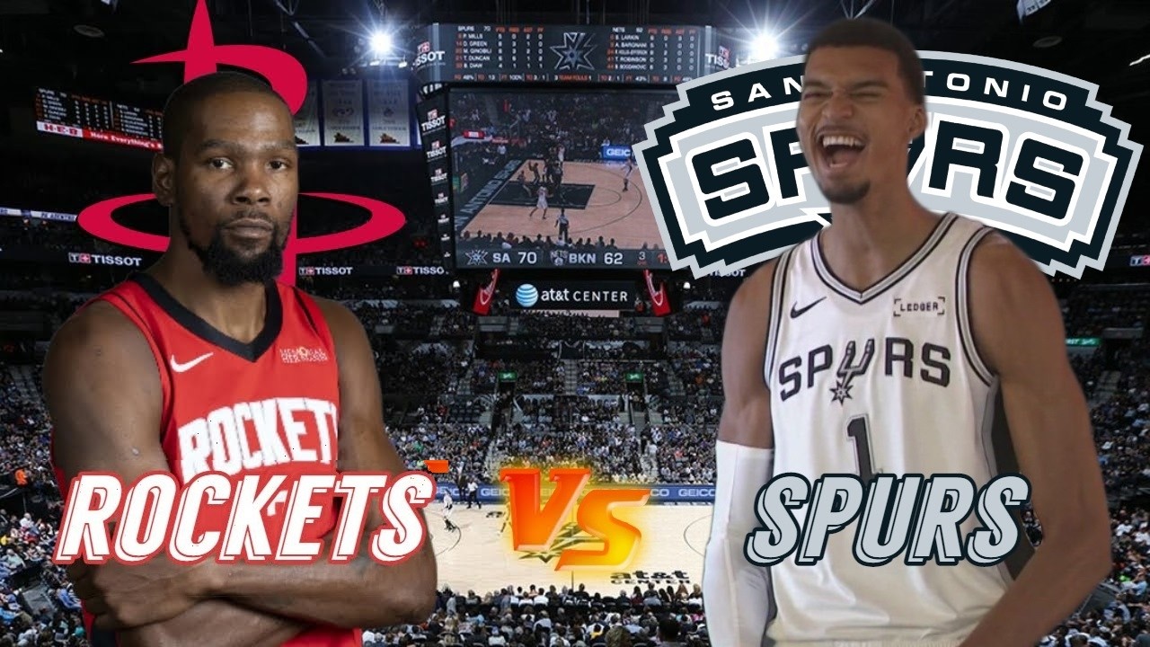 Houston Rockets vs San Antonio Spurs Live Play by Play & Scoreboard
