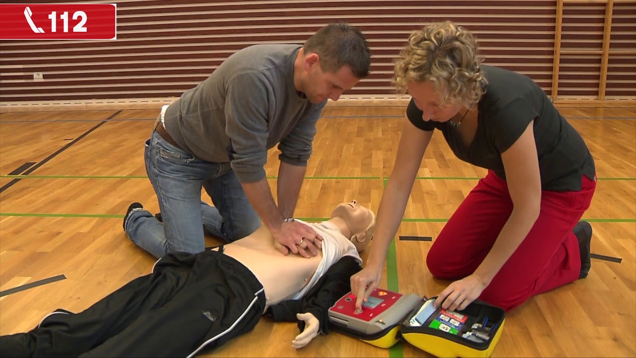Herz-Lungen-Wiederbelebung mit AED (Arabisch) - Cardiopulmonary resuscitation (Arabic)
