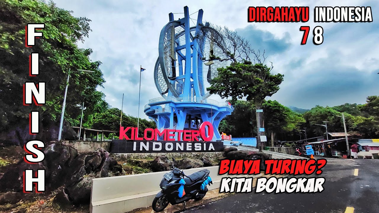 Eps. 9 Vario Touring KM 0 Sabang Resmi Berakhir | Indonesia Adalah Rumah | Dirgahayu Indonesia ke 78