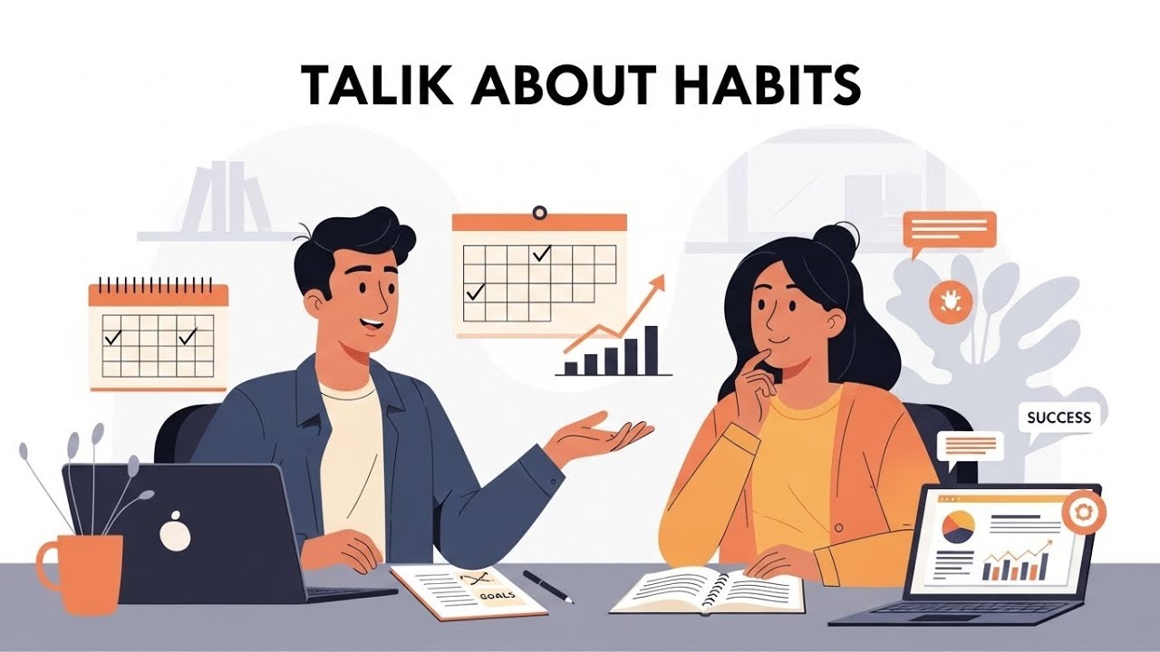 How to Talk About Your Habits in English | Daily English Practice | Mr. English Man