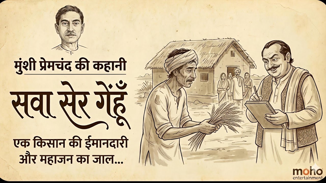 सवा सेर गेहूँ : मुंशी प्रेमचंद की कहानी | Sawa Ser Gehu – Munshi Premchand | 2D Animated Story
