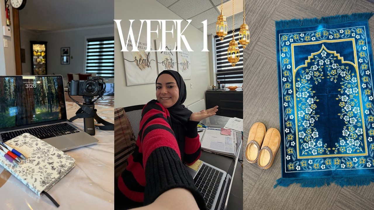 VLOGADAN Week 1| Baking disaster, working from our listing, balancing work & Ramadan…
