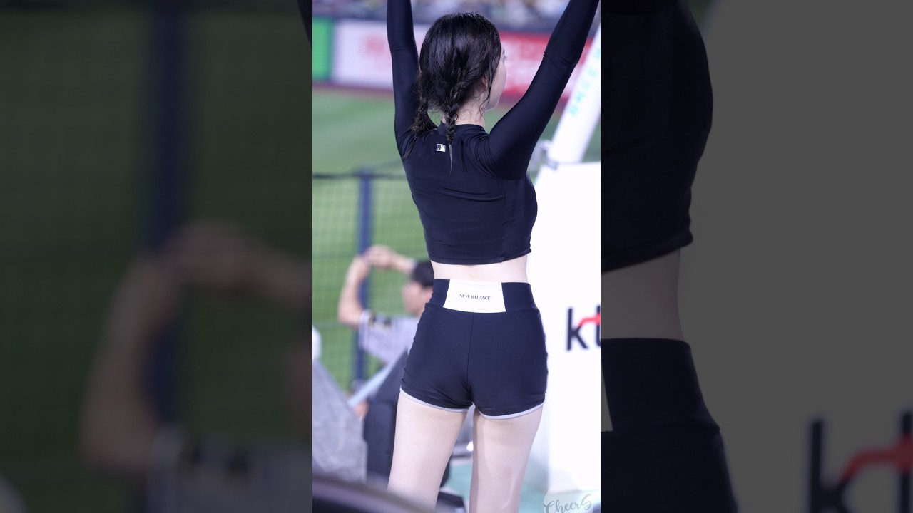 워페에서 빛을본 장유진 치어리더 직캠 Jang Yujin cheerleader KT위즈 240817 |8K