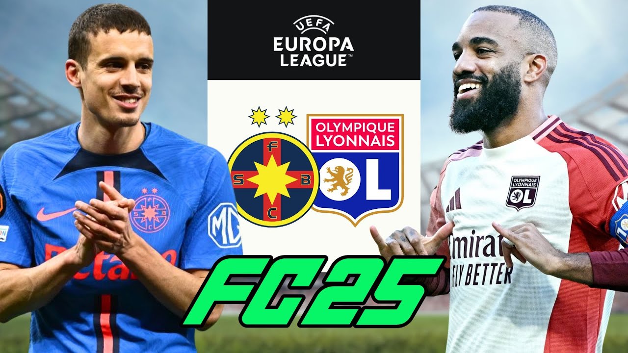 FCSB vs Olympique Lyon 🔥Super experiment în FC 25