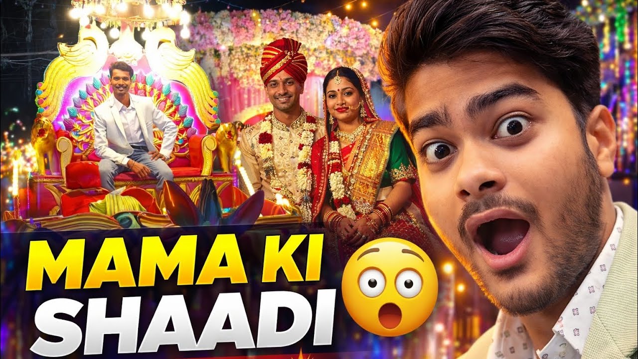 Mama Ki Shaadi Ke Baraat Me Kya Ho Gaya 😱