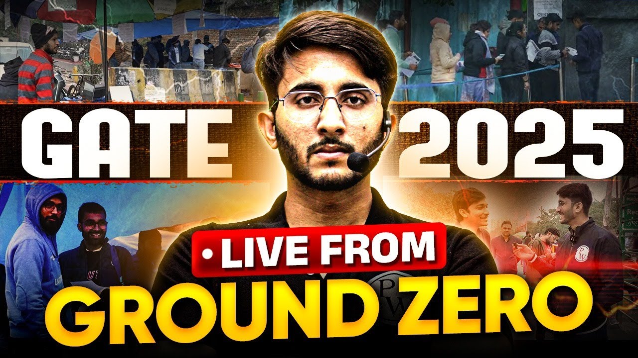 GATE 2025 Exam Live | GATE Aspirants Reactions Straight from Exam Centres