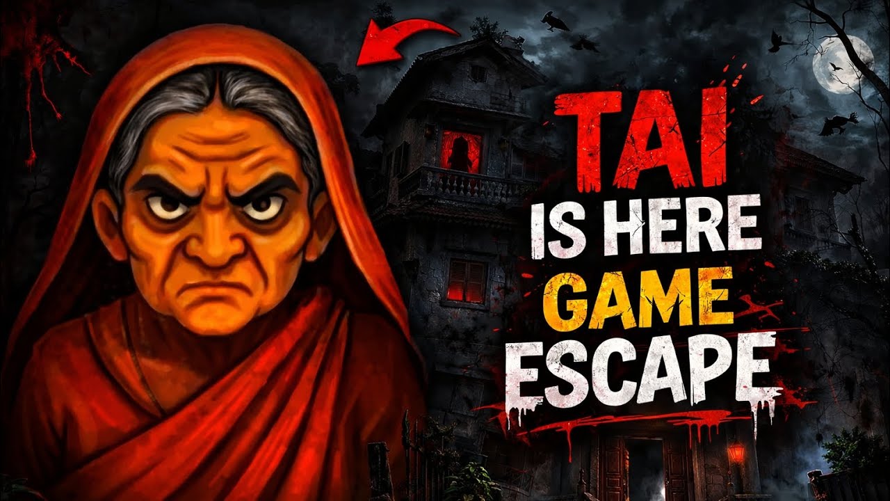 👵 TAI IS HERE  SCARY HOUSE GAME ESCAPE 🏚️😱😱 ESCAPE FROM TAI HOUSE | SCARY HORROR GAME 👵🏚️👻 TAI HOUSE