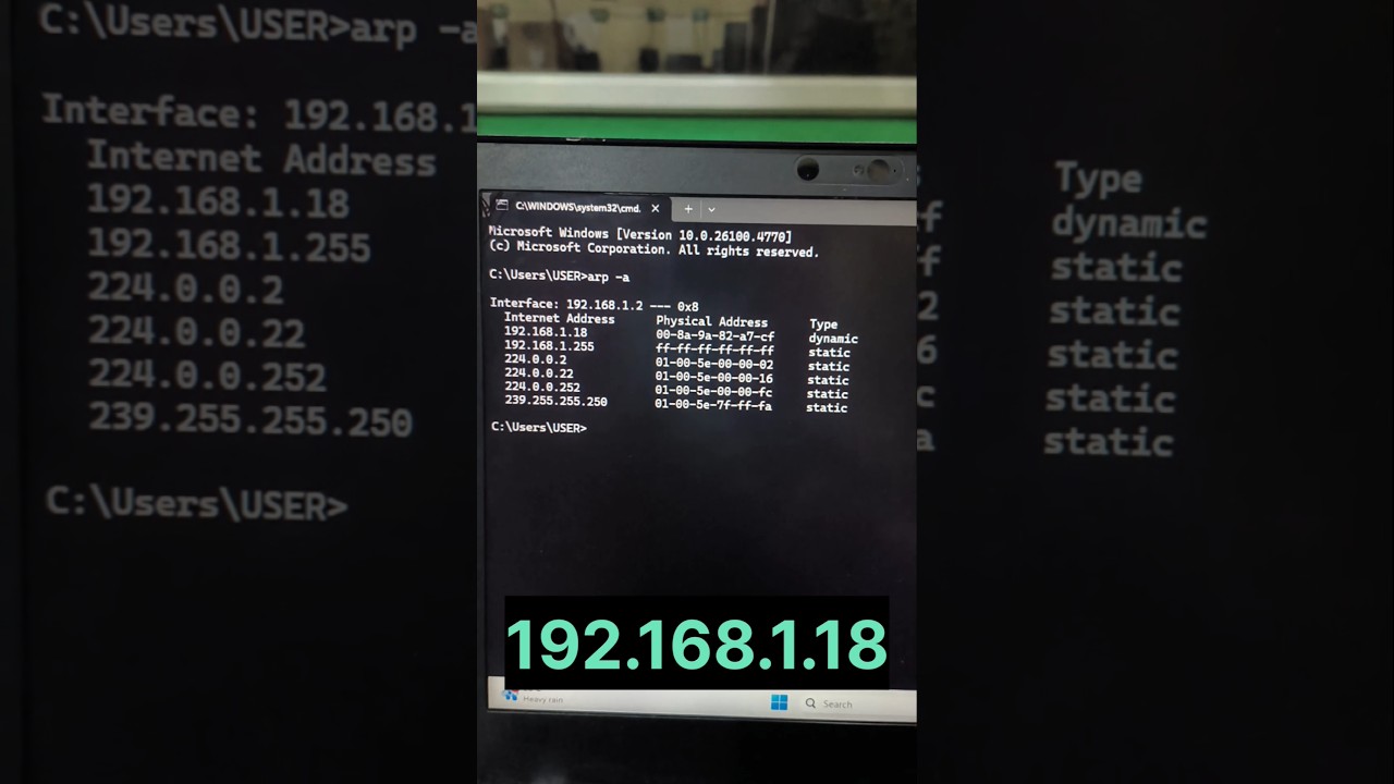 How To change IP address || How To find IP || IP Camera का बिना सॉफ्टवेयर IP कैसे खोजे#Ipcctv #1k