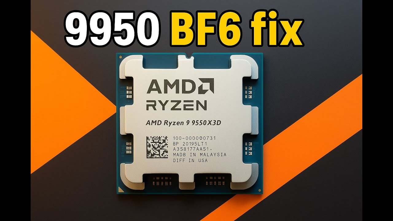 Исправлена ​​ошибка парковки ядра в игре Battlefield на процессоре AMD 9950X3D!