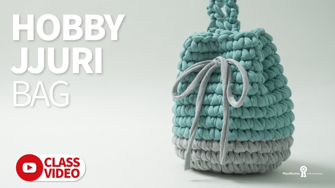 [EASY&TAKE] MystiKotita Crochet - HOBBYJJURI BAG - 미스티코티타 하비쭈리백 코바늘뜨개질