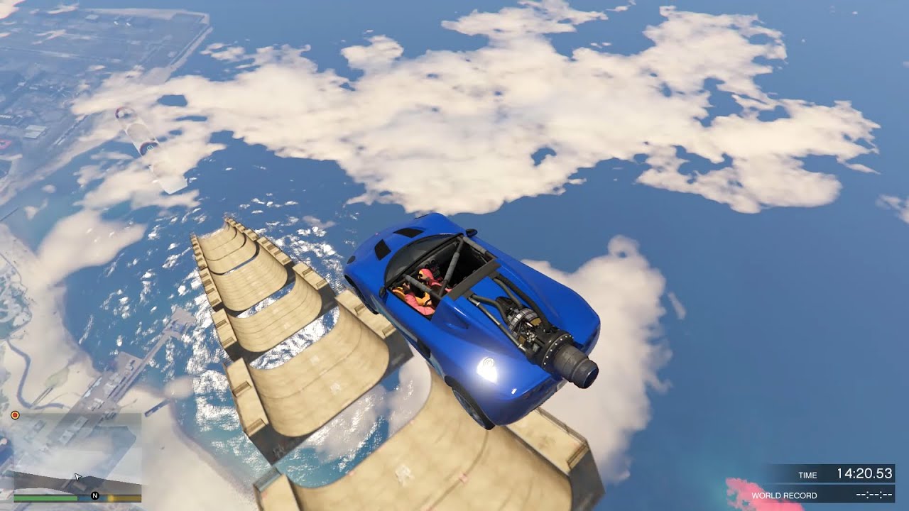 lnsanely Crzy GTA 5 Mega Ramp Gameplay | No Copyright Gameplay 4K 60fps