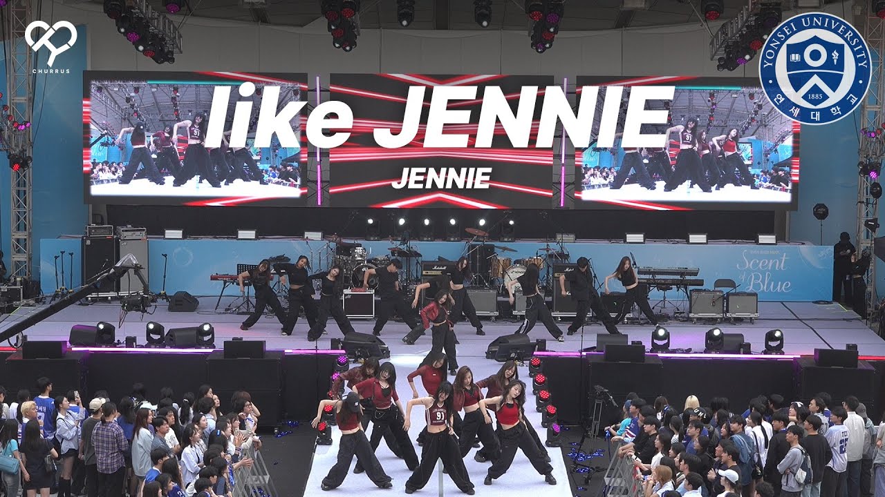 [2025 무악 대동제] JENNIE(제니) - like JENNIE | 연세대학교 중앙 K-POP 댄스 동아리 [츄러스] | KPOP 커버댄스