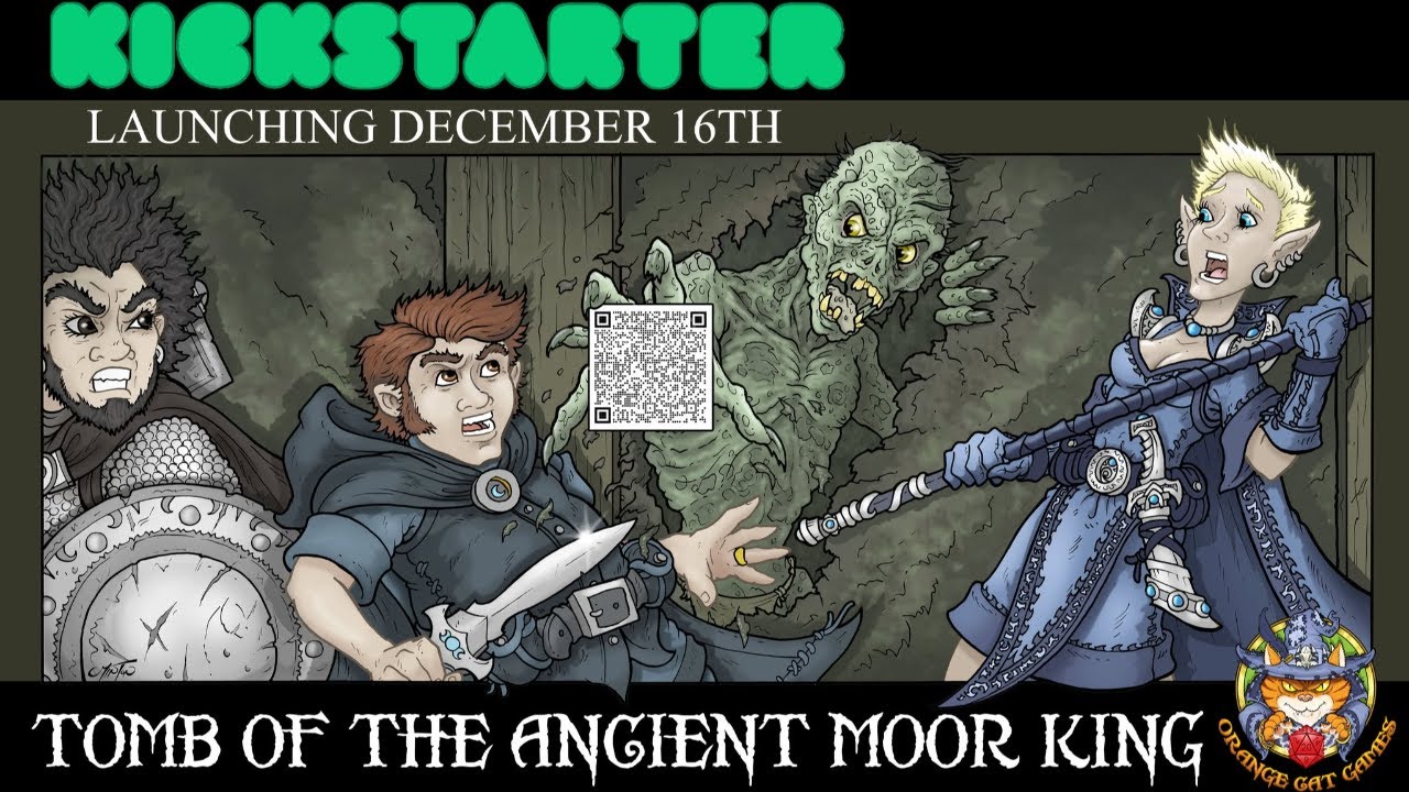 Tomb of the Ancient Moor King Kickstarter Launch Party 12.16.2025