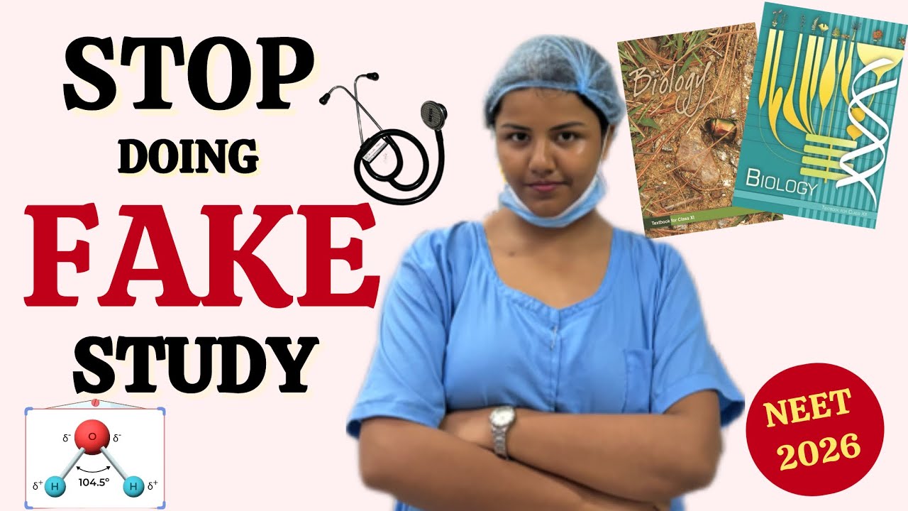 Are you really studying for NEET?📚|| 6 FAKE HABITS 🫡