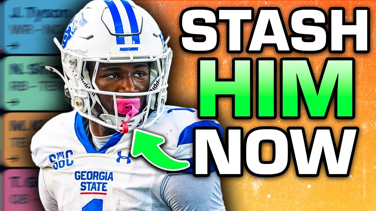 13 Must Have Rookie Sleepers & Taxi Stashes for Your 2026 Rookie Draft