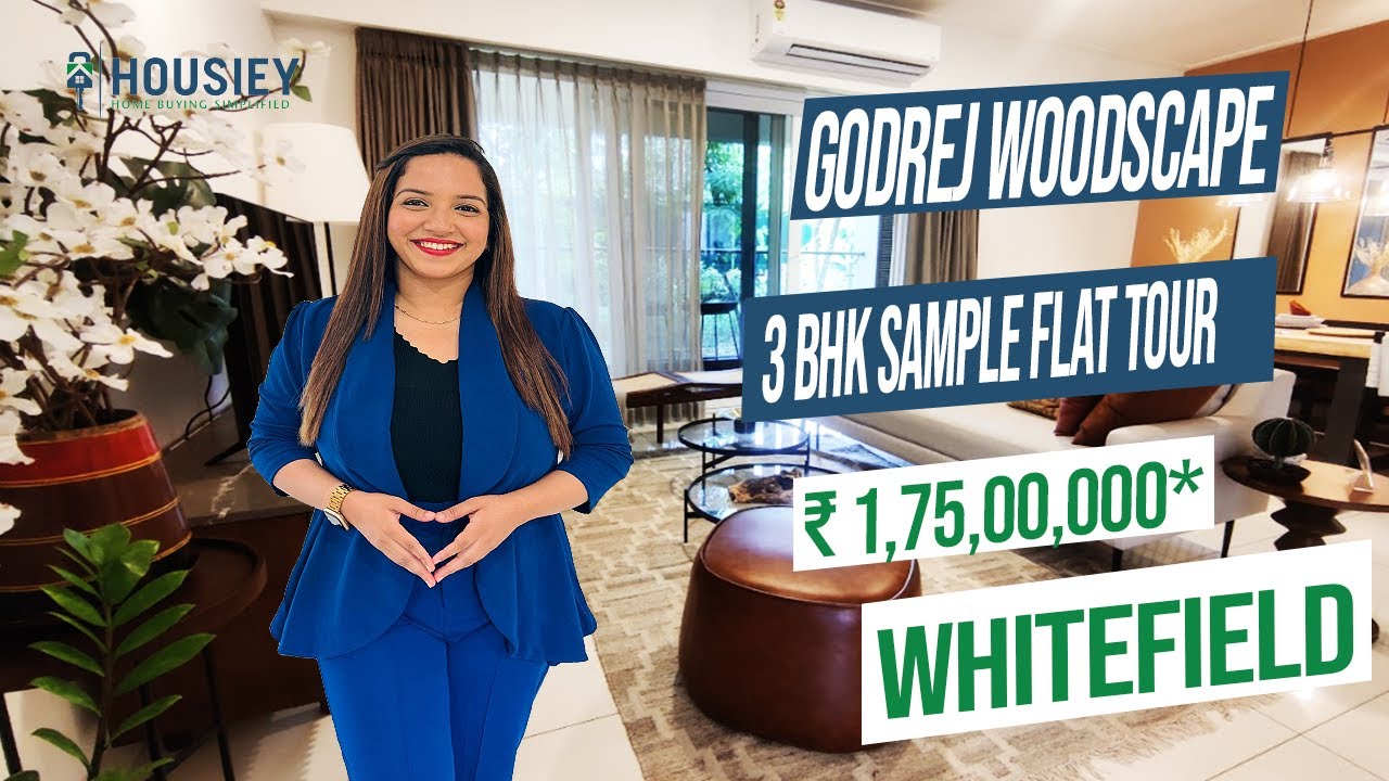 Godrej Woodscape Budigere Cross | 3 BHK Sample Flat Tour | Godrej Whitefield Bangalore