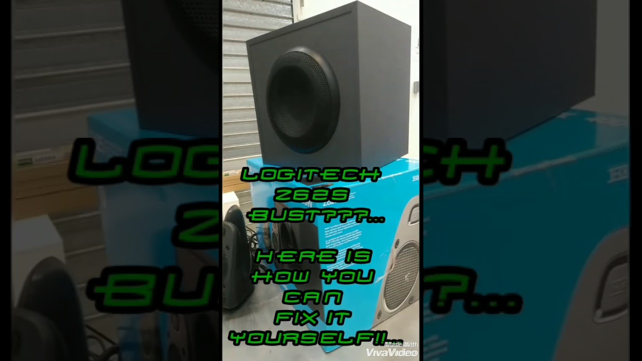 Logitech Z625 @ 110Vac - Blown Varistor. Fix It Yourself!