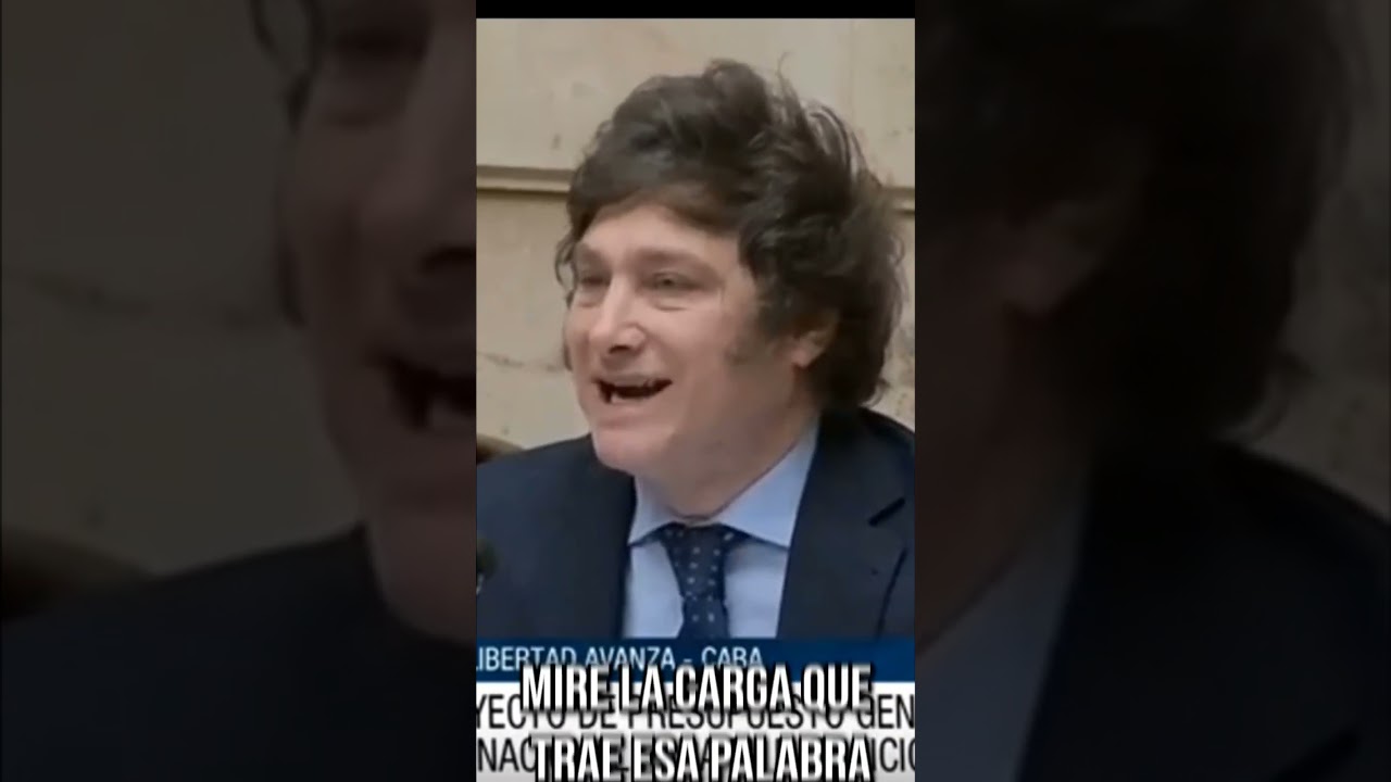 💥IMPRESIONANTE💥EL DÉFICIT FISCAL ES UNA ABERRACIÓN JAVIER MILEI💥