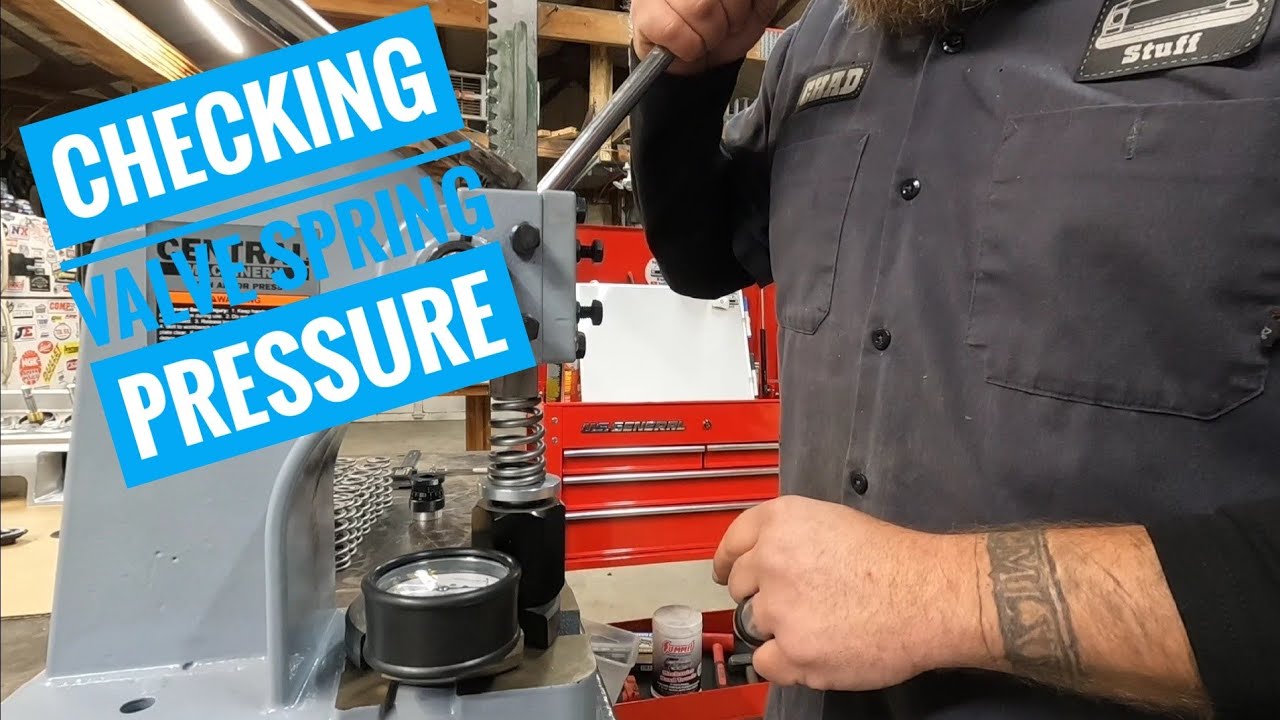 How to test valve spring pressure for my 339 stroker sbc. #becauseracetruck