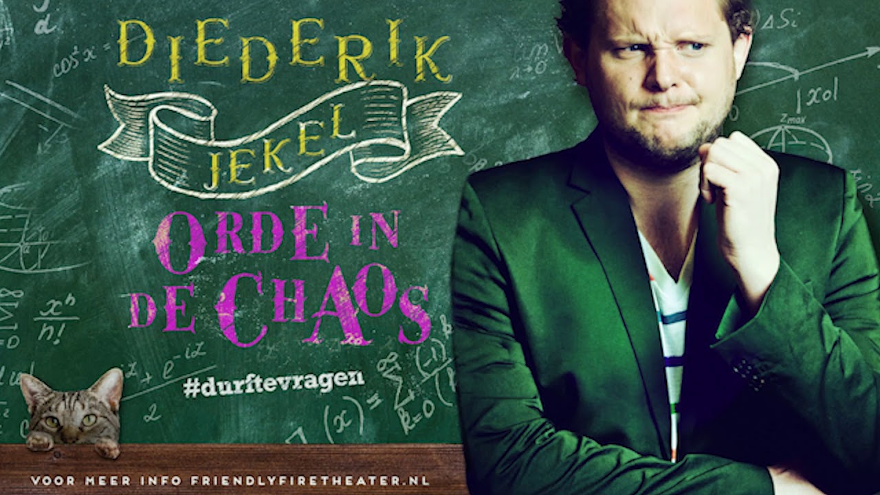 Diederik Jekel - Orde in de Chaos - Eindhoven, Parktheater