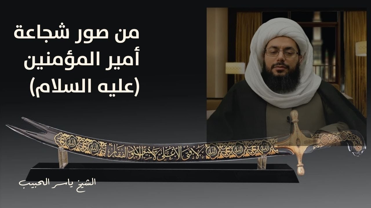 من صور شجاعة أمير المؤمنين في صفين