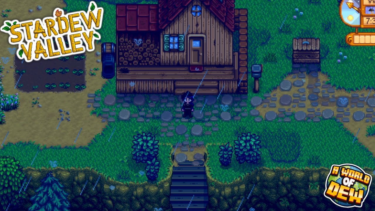 A Rainy Day — Stardew Valley - Day 3