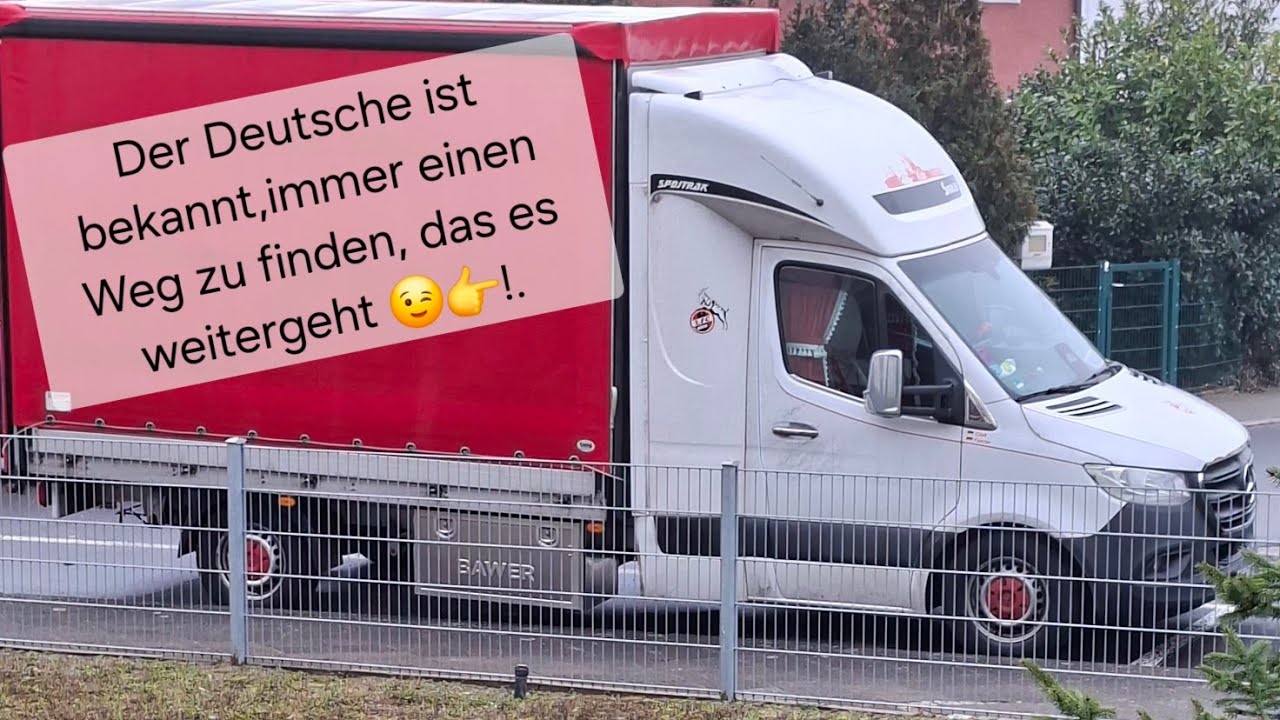 #02.2026 Express Kurier Fernfahrer | Warten in Hannover auf einen Auftrag | Alltags Geschäft.
