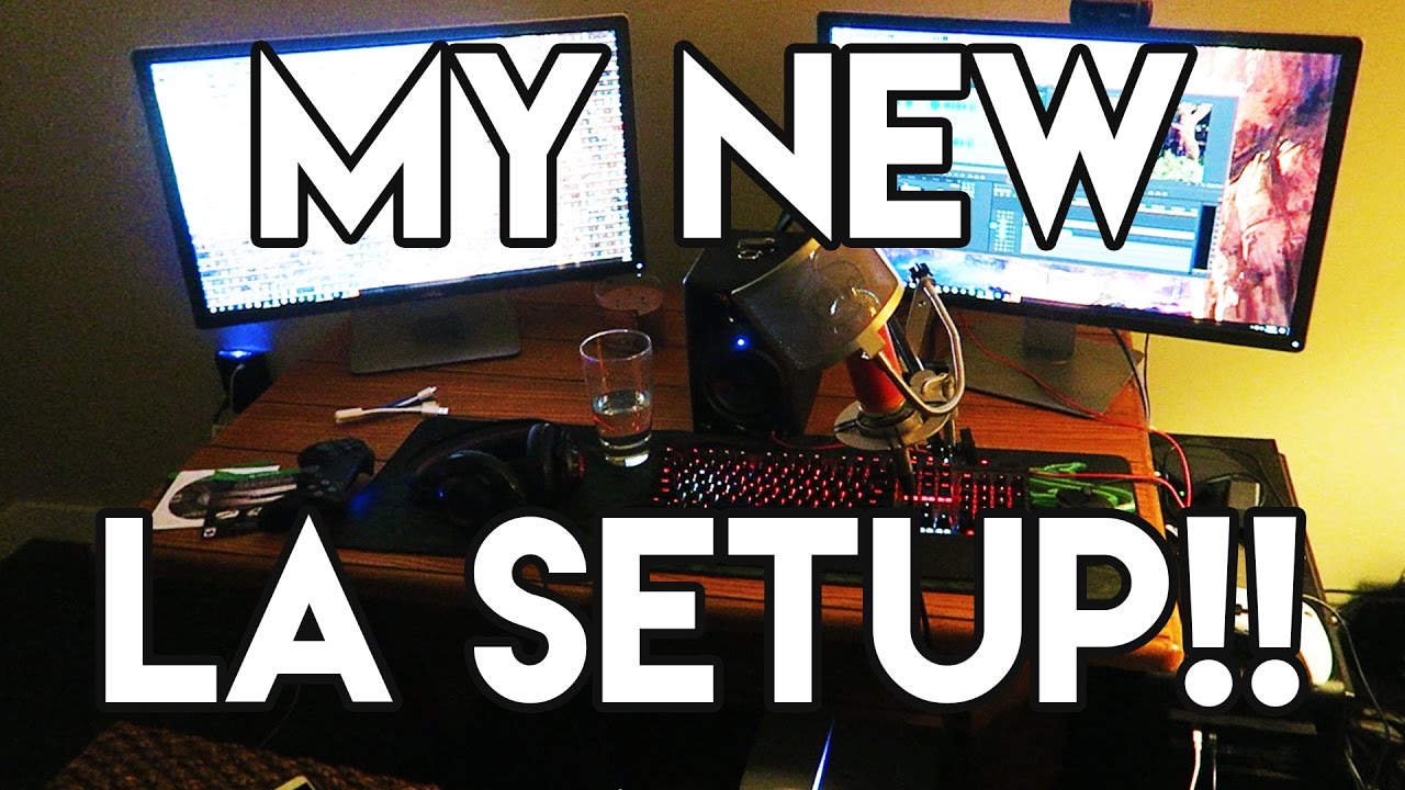 MY SETUP TOUR 2016 - GhostRobo Setup Los Angeles, California